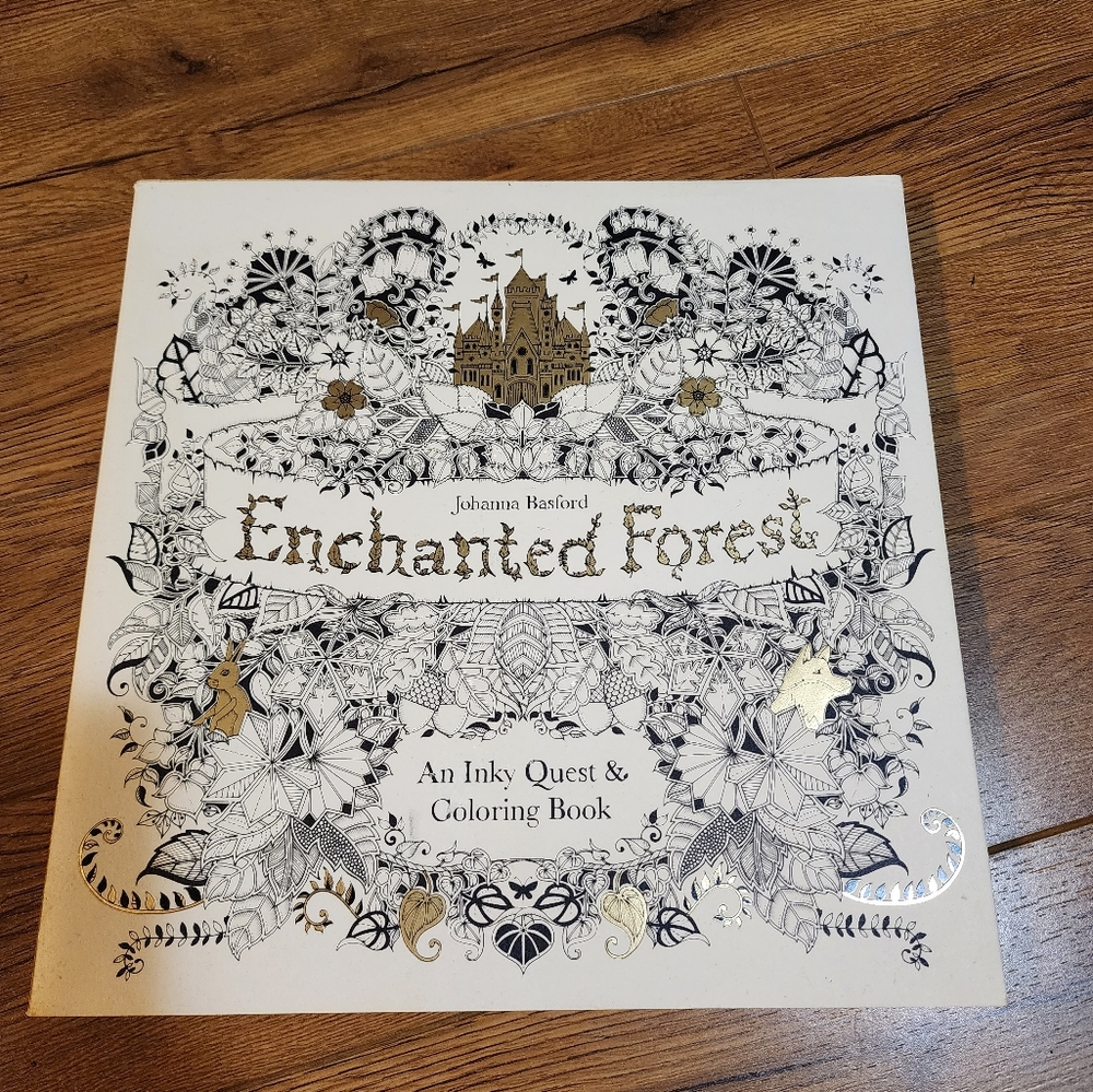 🌟FWP🌟 Enchanted Forest Coloring Cook